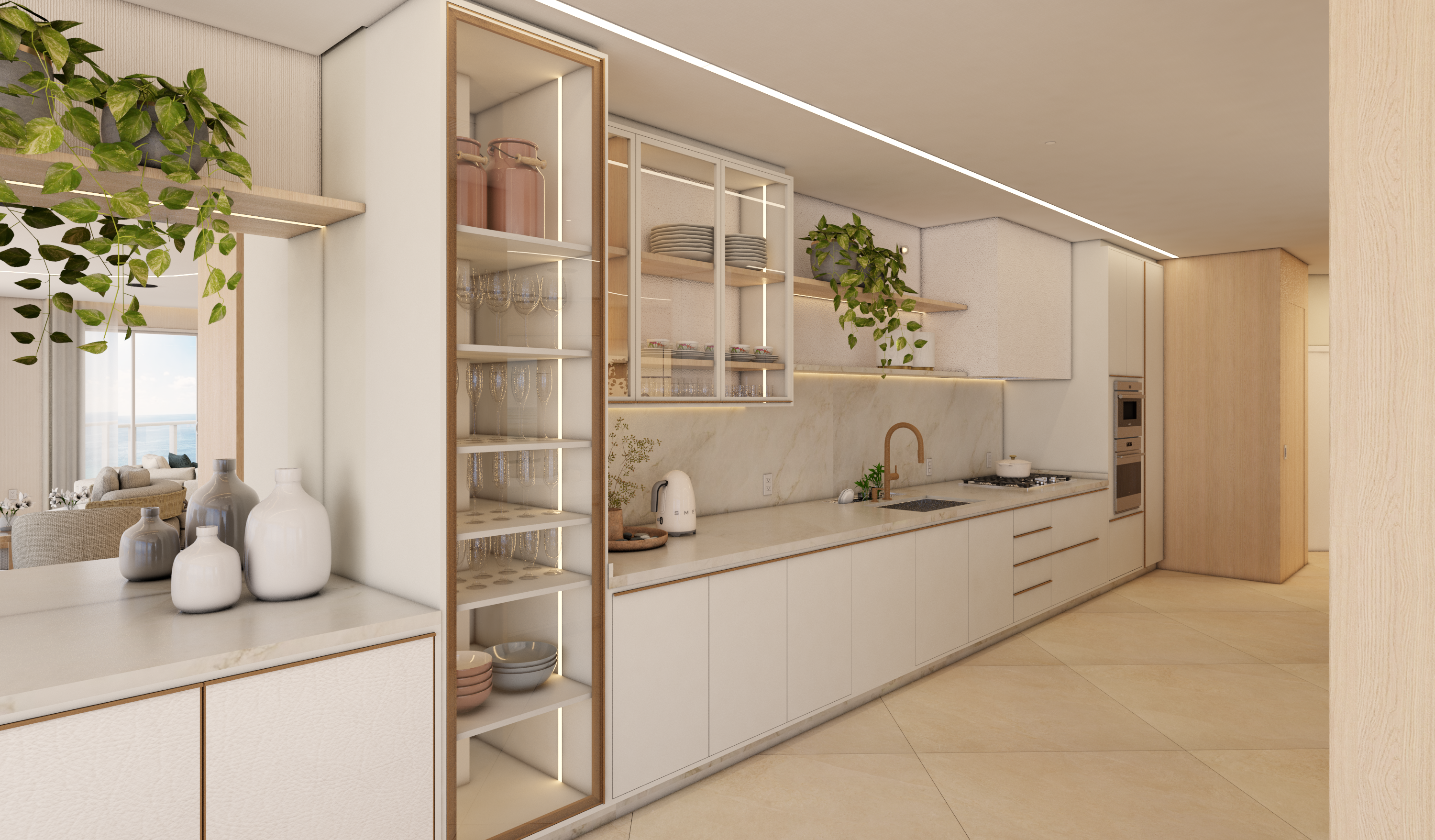 Kitchen galley